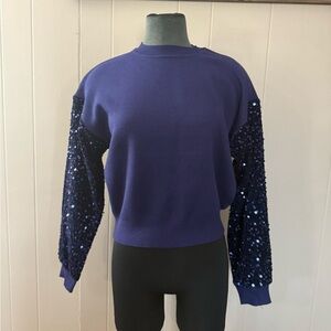 Vici • Yumi Contrast Sequin Sweater